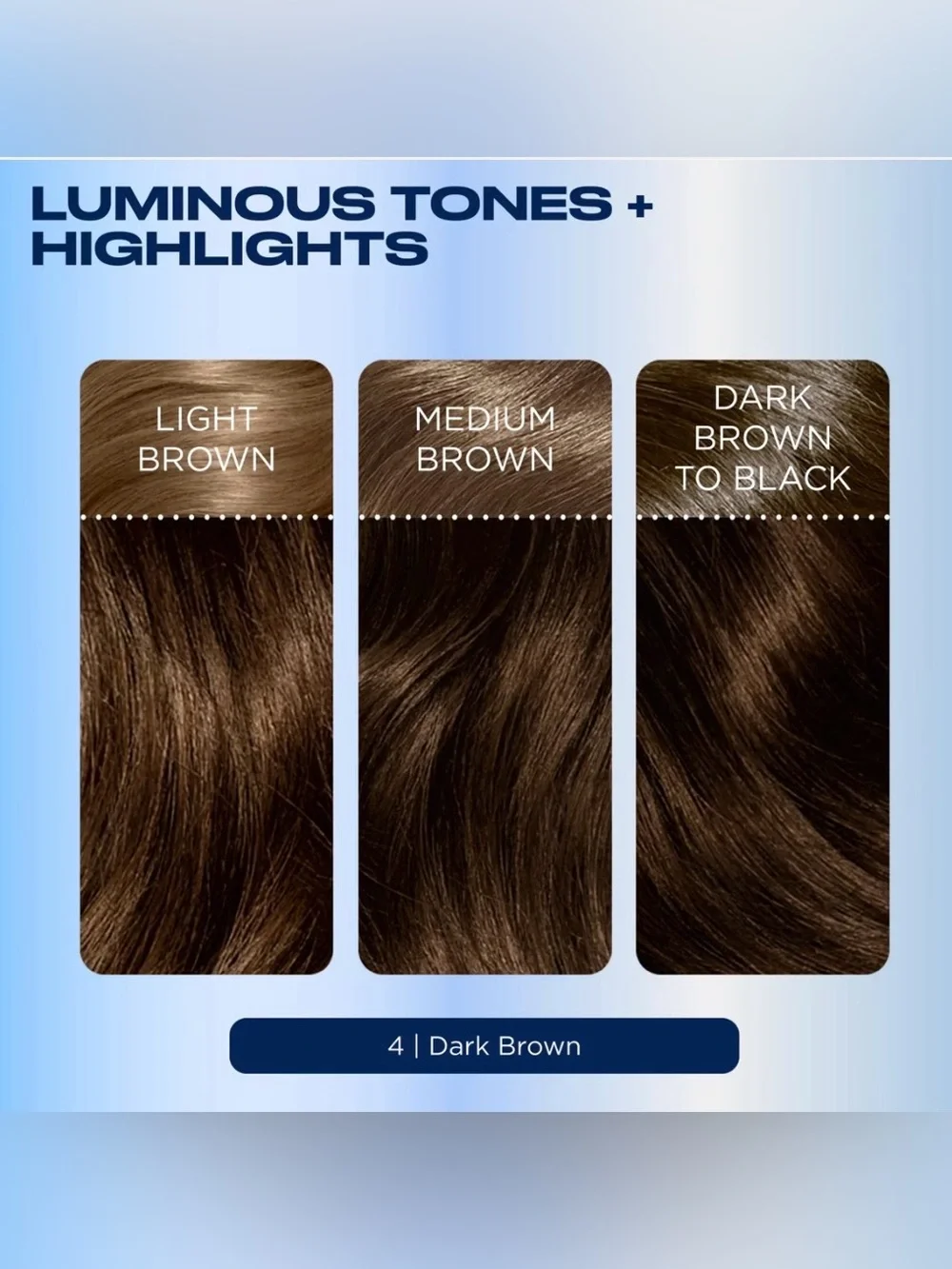 NEW⭐️Clairol “Nice + Easy” Permanent Dark Brown (4) Oil Infused Hair Color